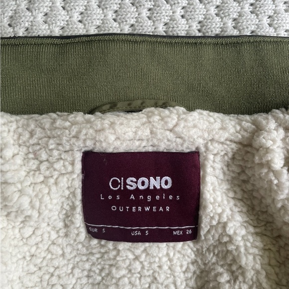 Ci Sono LA Outerwear jacket by Cavalini Green - Picture 5 of 8